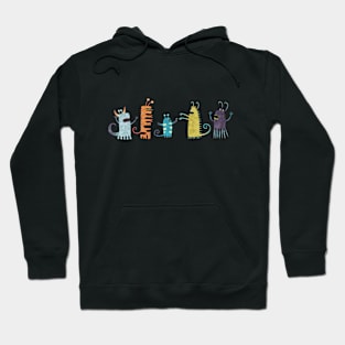 Secretly Vegetarian Monsters Hoodie